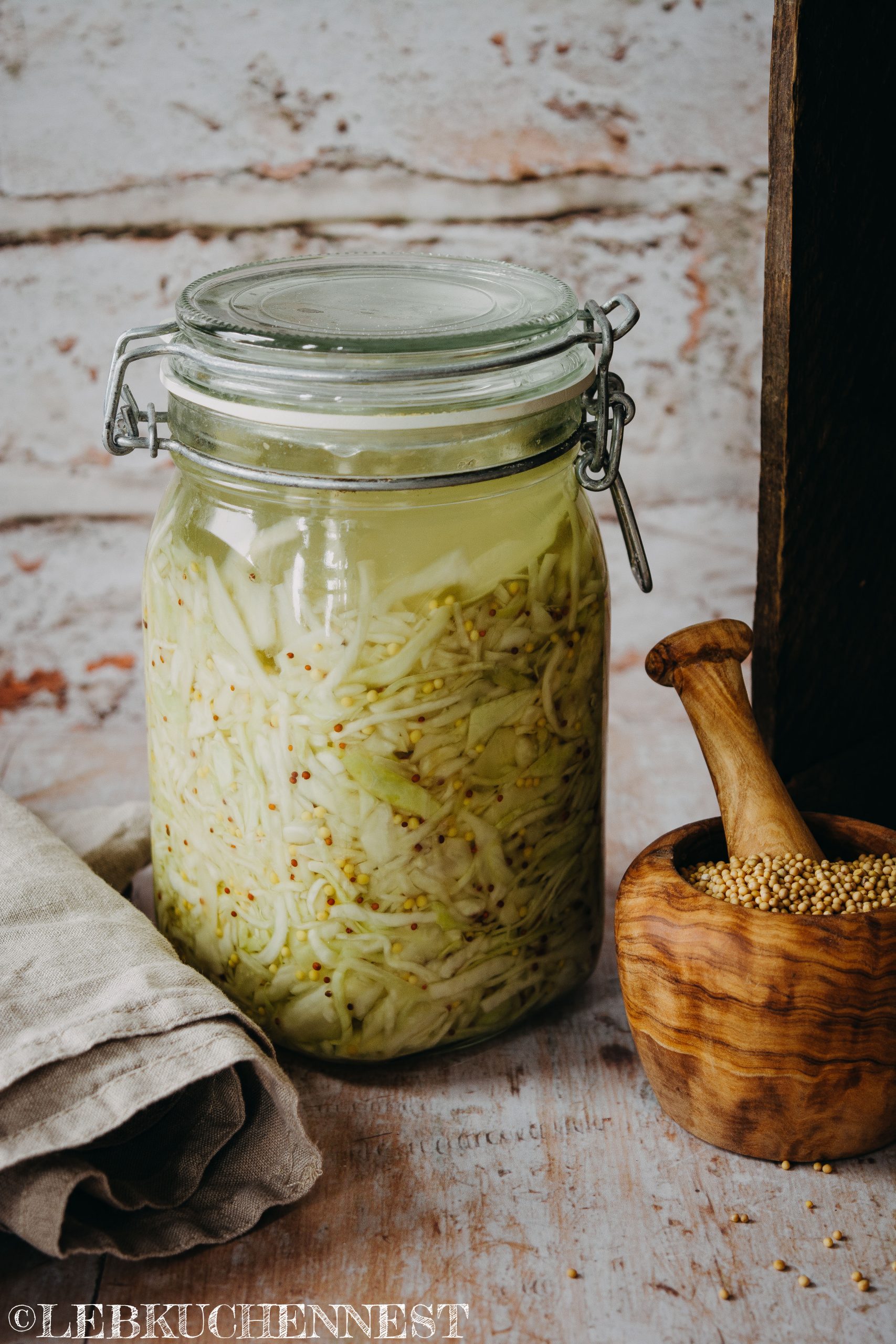 Selbstgemachtes Sauerkraut