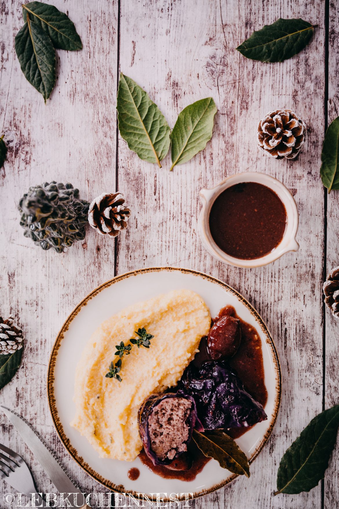 Rotkohlrouladen - Adventsküche – Lebkuchennest