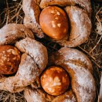 Sauerteig - Brotkränze zum Osterbrunch