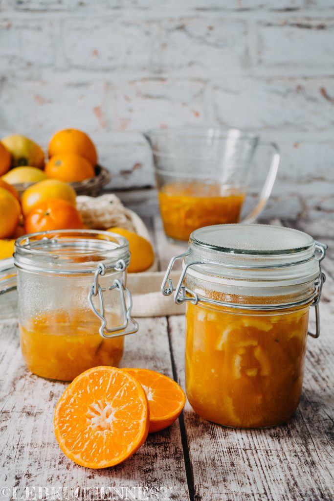 Marmelade ohne Gelierzucker – Lebkuchennest