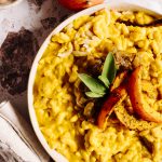 Detailaufnahme - Kürbisspätzle